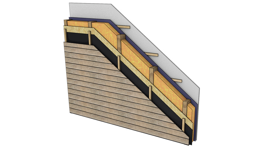 Insulation materials in timber framed structures
