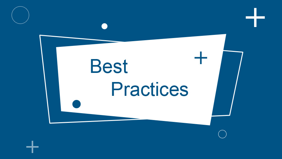 Best practices